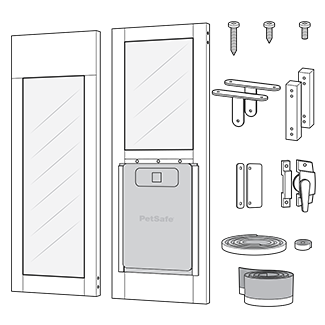 How to Install the PetSafe Sliding Glass Pet Door 2 Piece