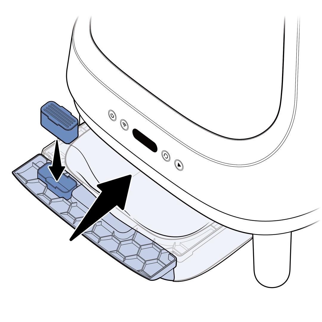 Install Deodorizer and Waste Drawer