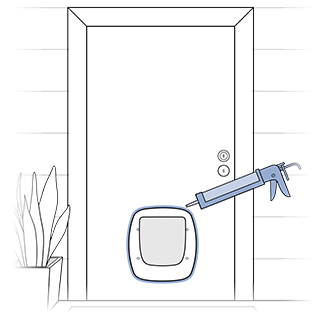 Use Caulk Around Exterior Door Frame