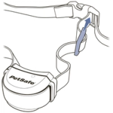 Move slide towards buckle
