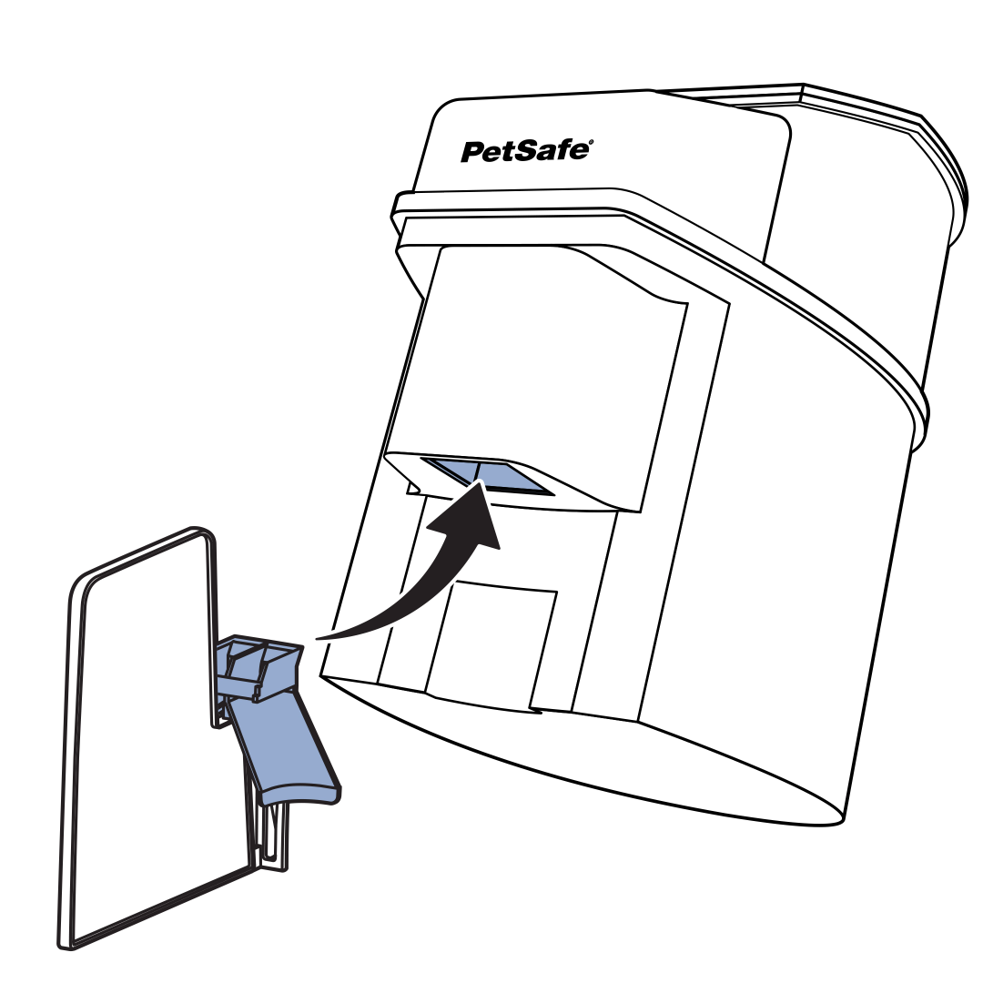 Install Meal Splitter to Feeder