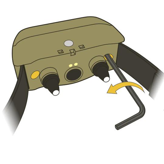 Cabela's Gun Dog GS-8100_Remove Both back Screws