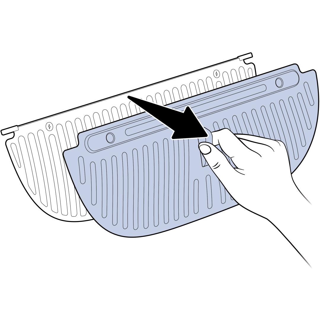 Remove Litter Sifter Cover