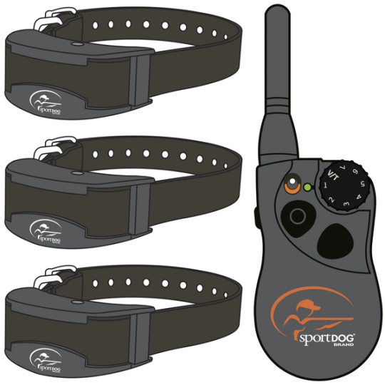 SD-1825_Remote with 3 collars