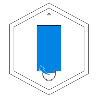 Remove the battery door