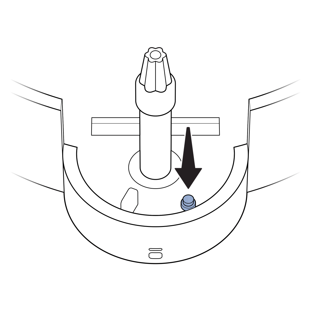Location of Status Light-Button