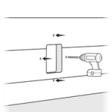 Drill Holes Through Exterior Mark Holes