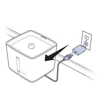 Unplug From Outlet And Disconnect USB