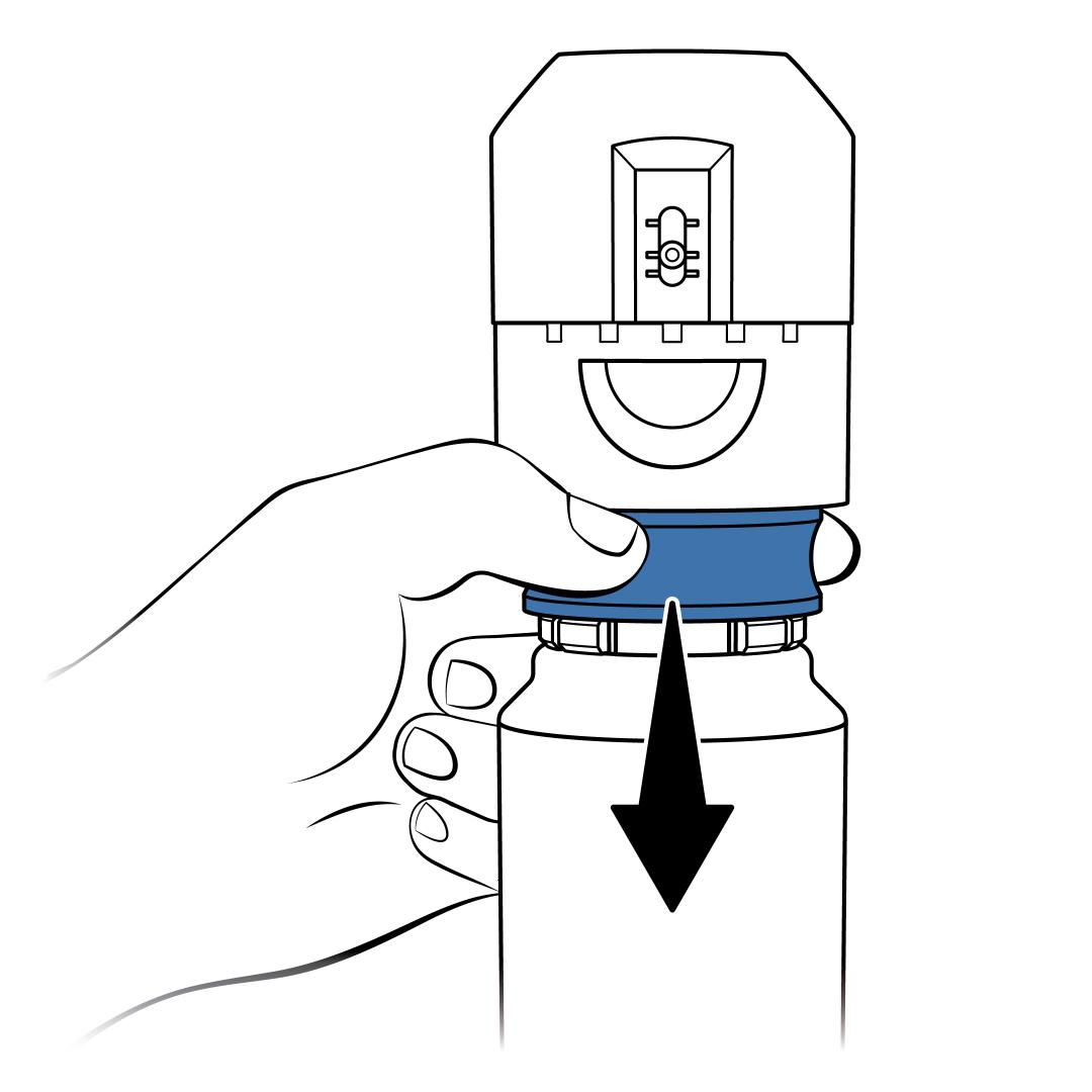 Pull Down Locking Ring
