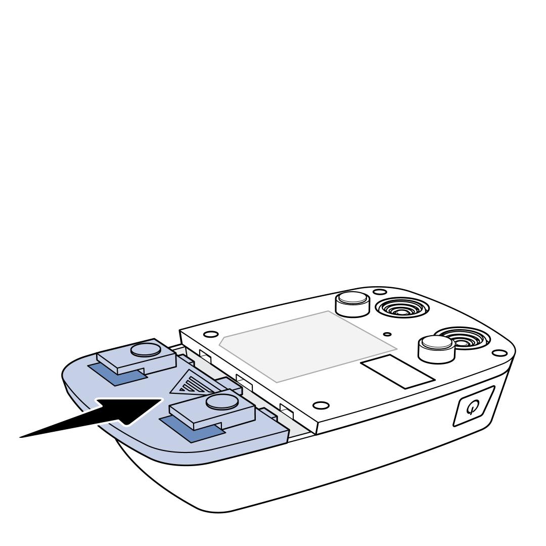 Slide Battery Cover Back On