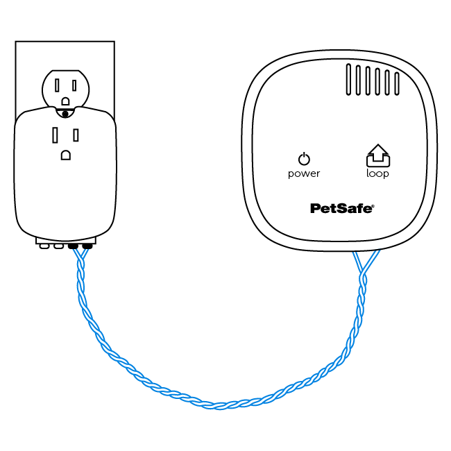 Insert and twist wires to the base unit and the surge protector