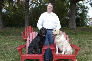 Jim's dogs are lucky to have several PetSafe dog parks in Knoxville.
