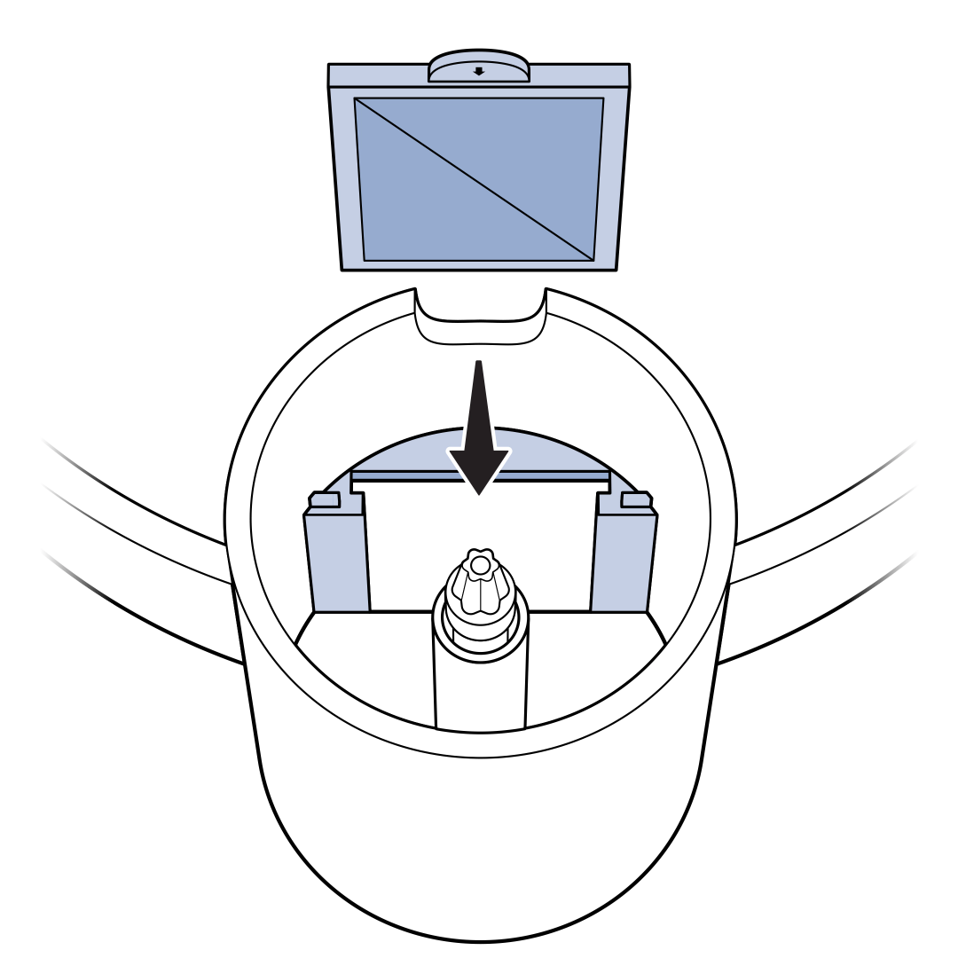 Slide New Filter Into Slot