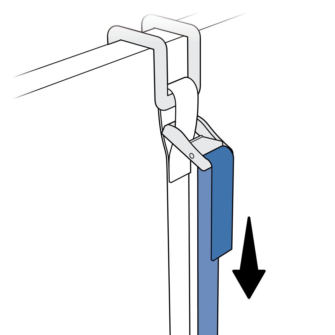 Adjust Strap From Adjustor To Secure
