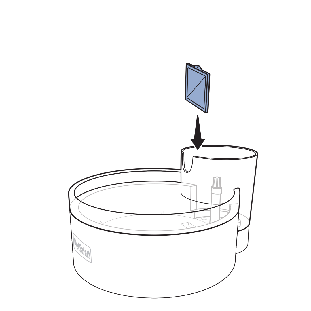 Rinse and Insert Filter