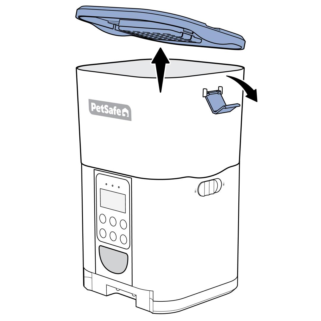 Unclip Latches And Remove Lid From Assembled