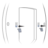 Attach Metal Clips Onto Rectangular Recesses
