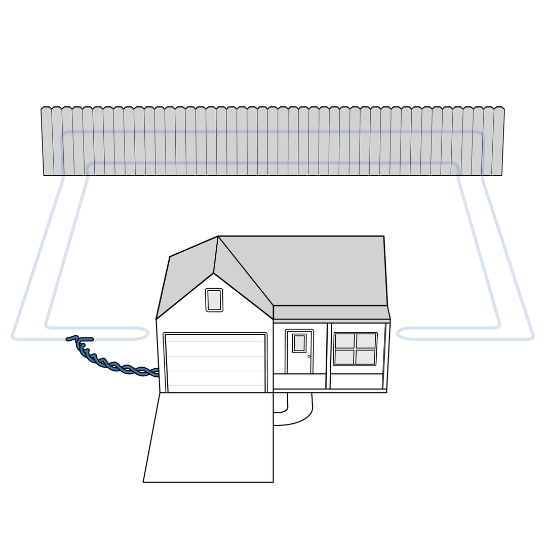 Layout_Double Loop_Fence_Setup