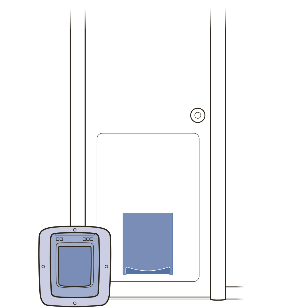 Insert interior frame tunnel