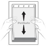 Adjust Flap Vertically And Tighten Screws