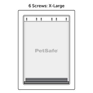 Extra Large Flap With Six Screw Holes