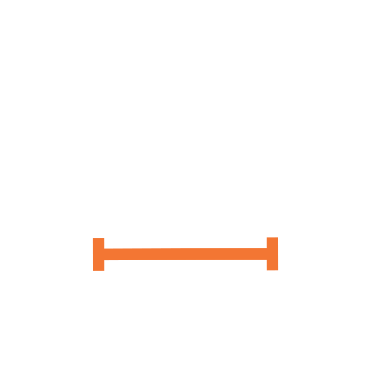 Icon displaying 700 meter range