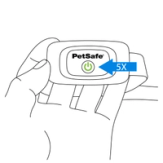 Green Power Button, Arrow With 5X