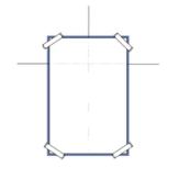 Place template on wall