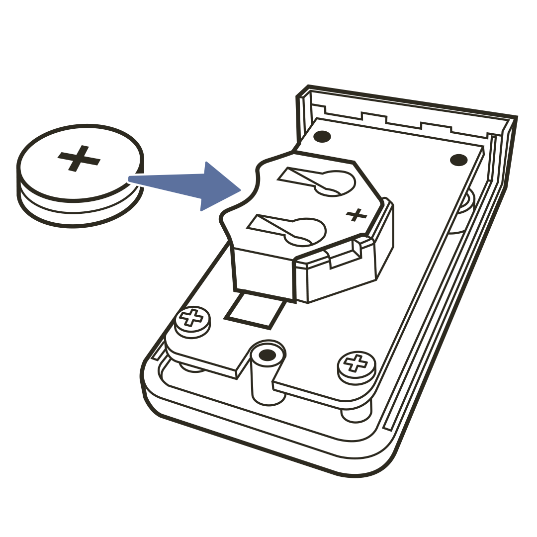 teach-&-treat-how-to-insert-or-change-remote-batteries-step5-replace-old-batteries-illustration