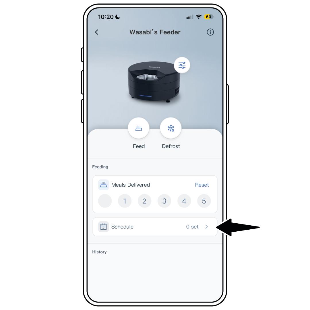 App_Select Schedule_No Scheduled