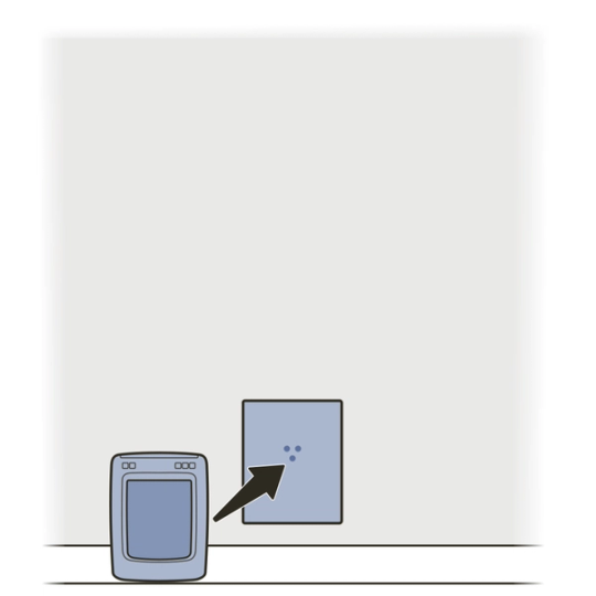 Insert interior frame for wall installation