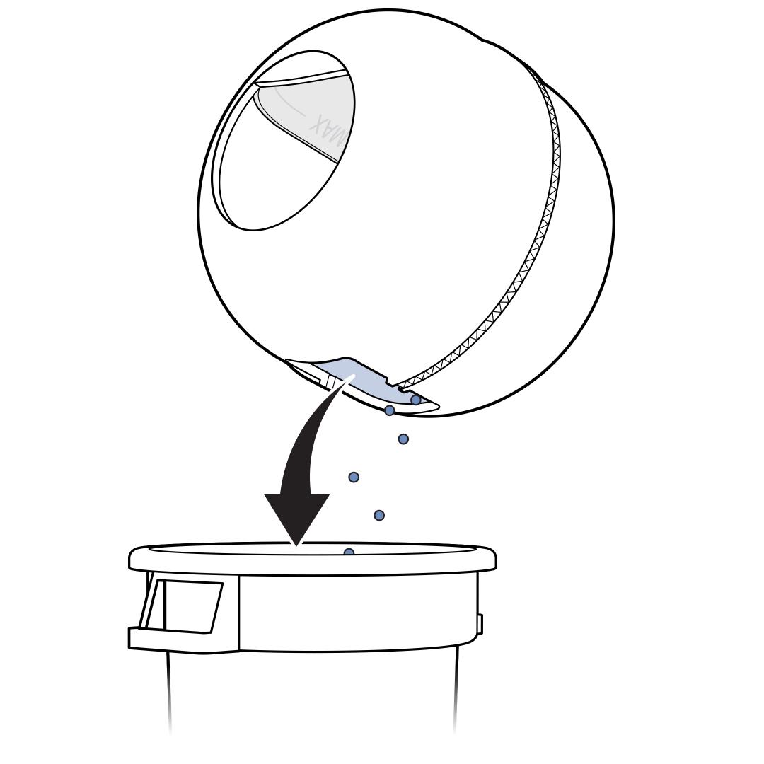 Remove Contents into Garbage