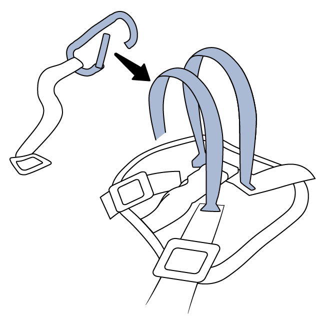 how-to-use-happy-ride-safety-harness-tether-optional-steps-illustration2
