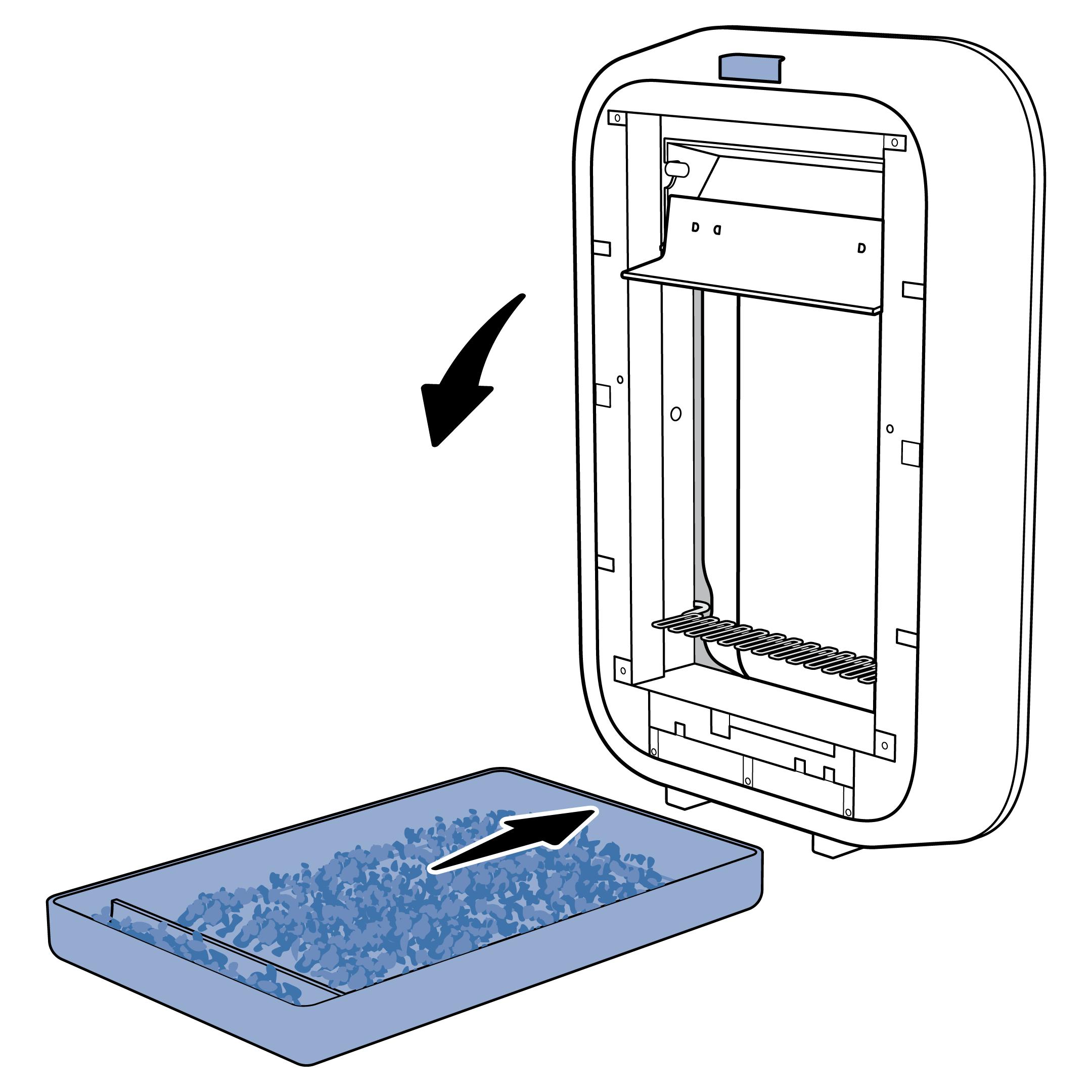 Slide Tray And Lower Box