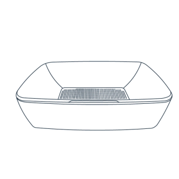Base with Grated Layer