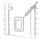 Caulk Exterior Frame