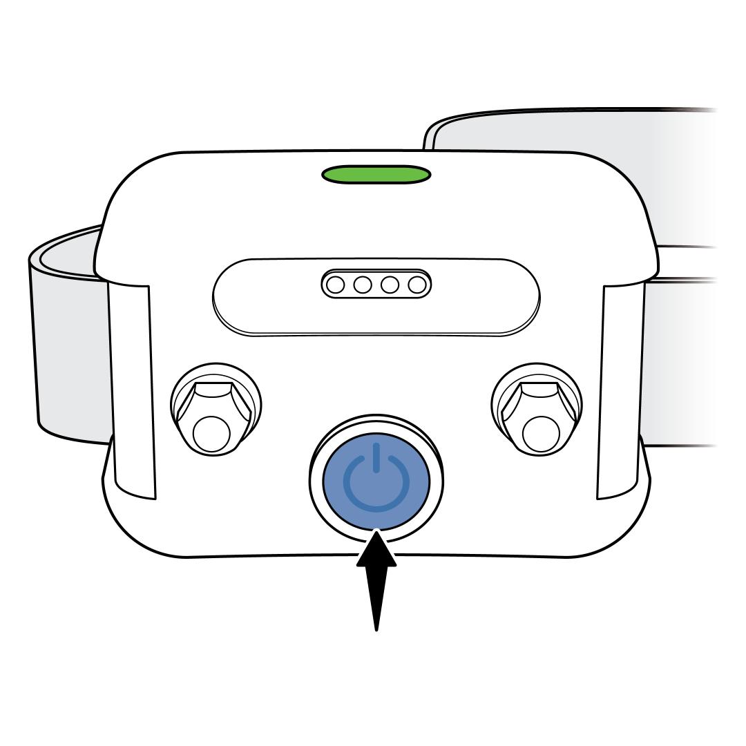 Power Button With Green Light