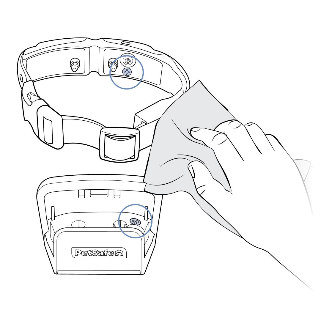 Cleaning The Charging Area On Devices
