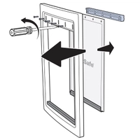 Remove Screws To Remove Flap And Mountain Bracket