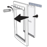 Remove Screws To Remove Flap And Mountain Bracket