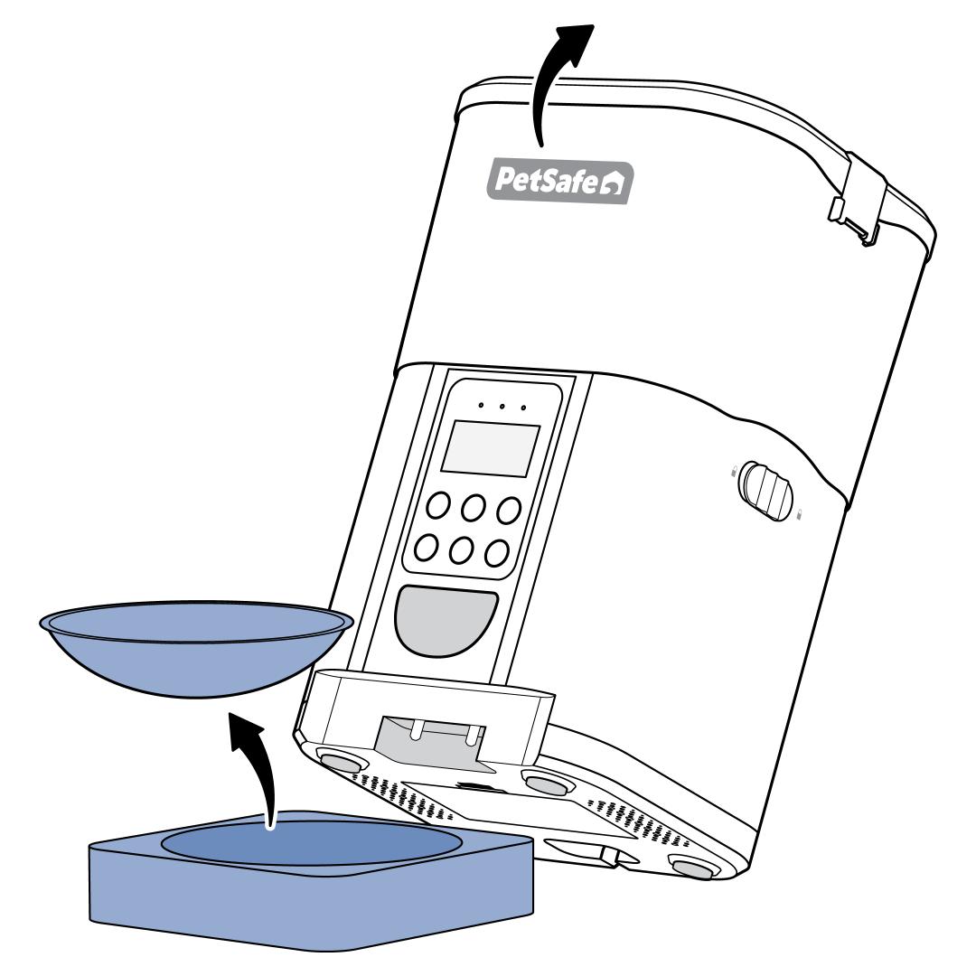 Remove Bowl From Assembled Feeder