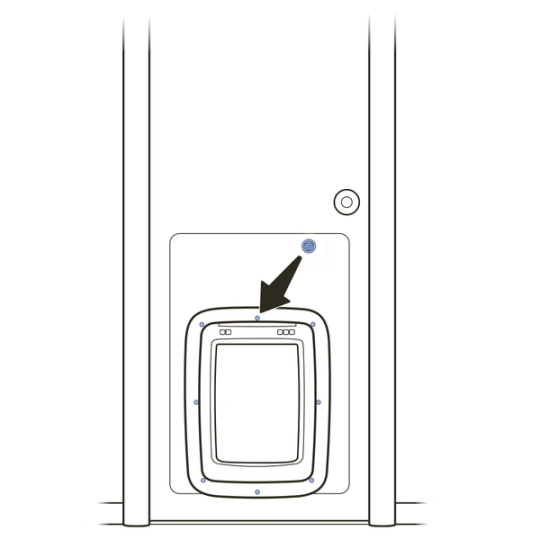 Insert interior blanking plugs