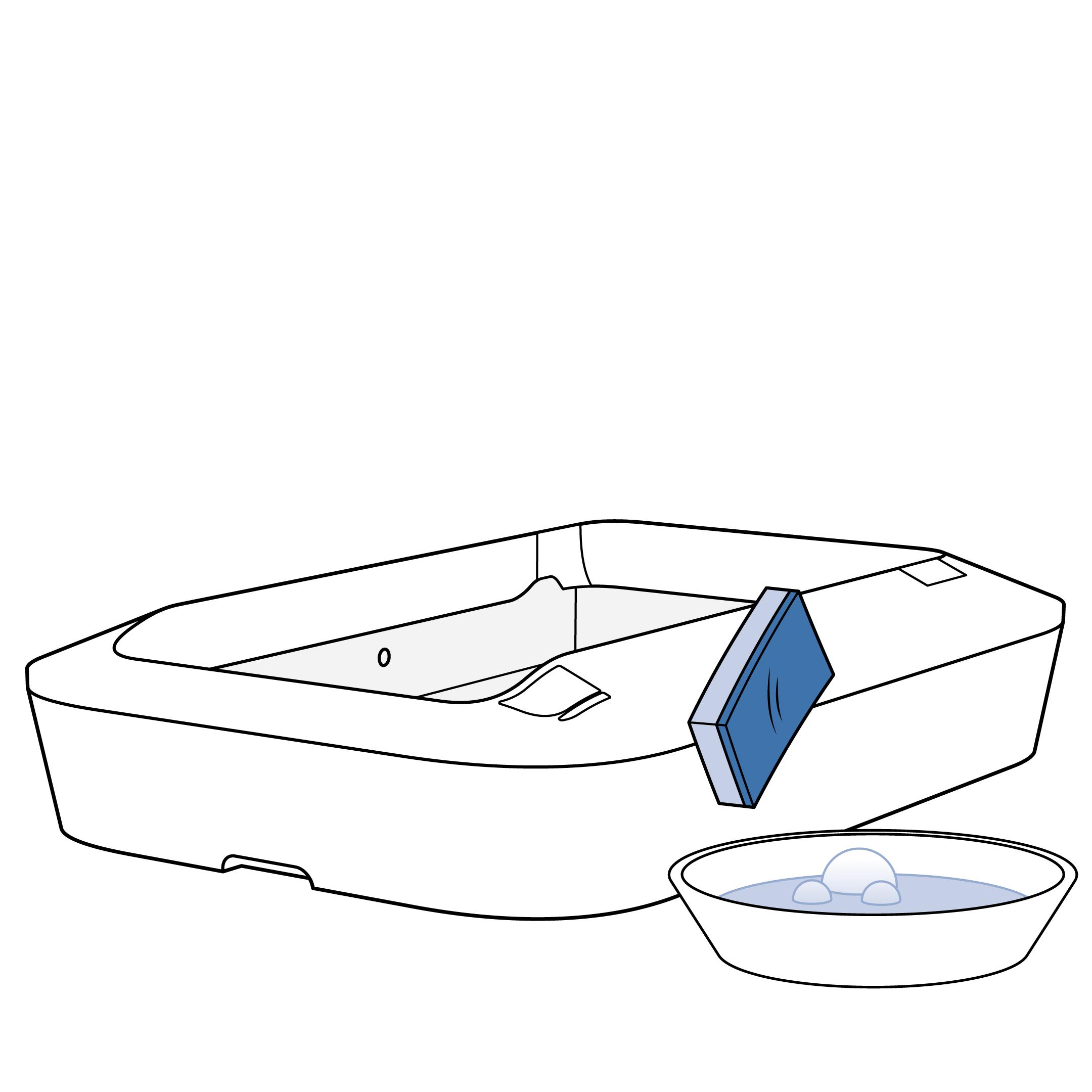 Clean Box With Mild Soap