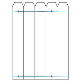 Double loop fence on a wooden fence