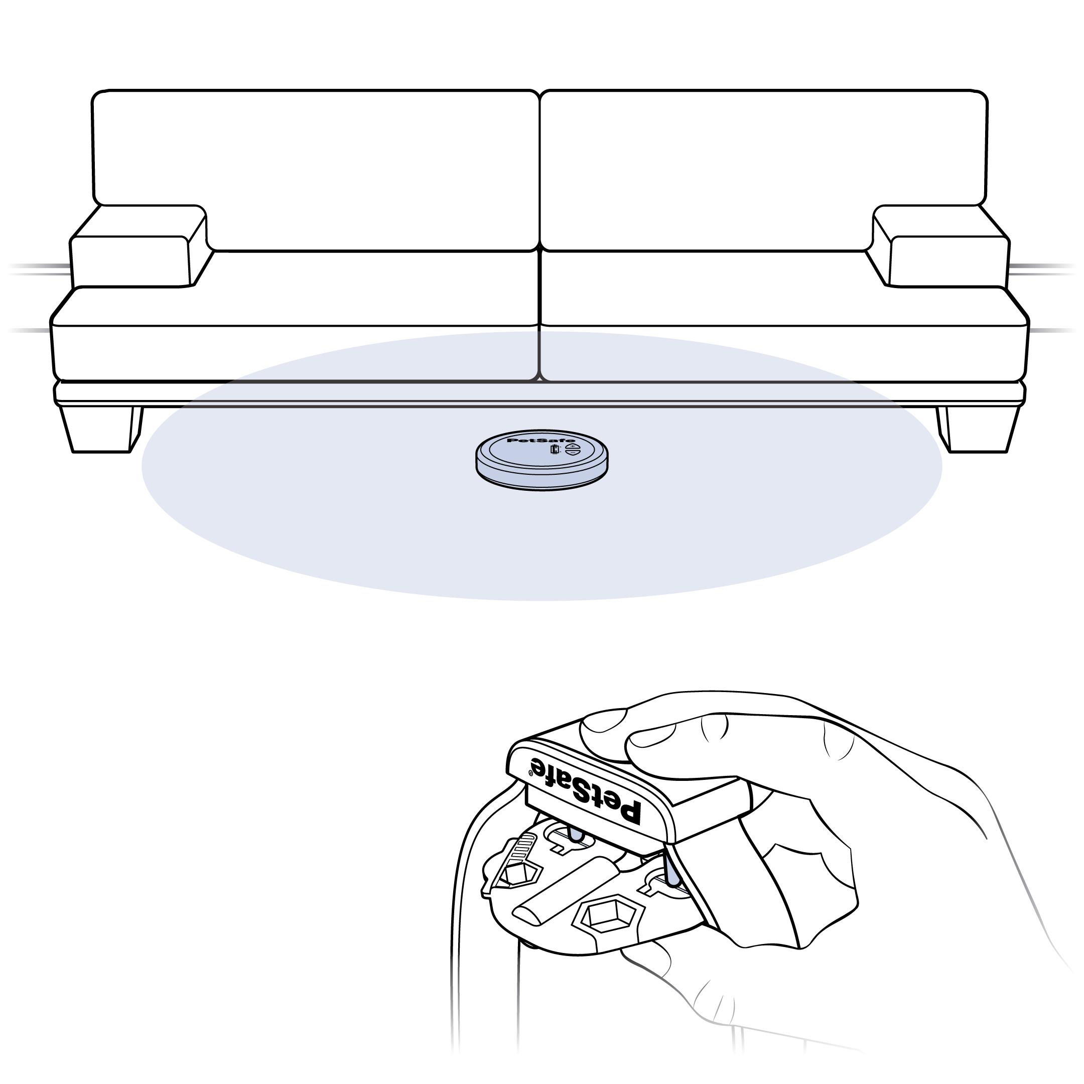 Changing battery in petsafe collar clearance
