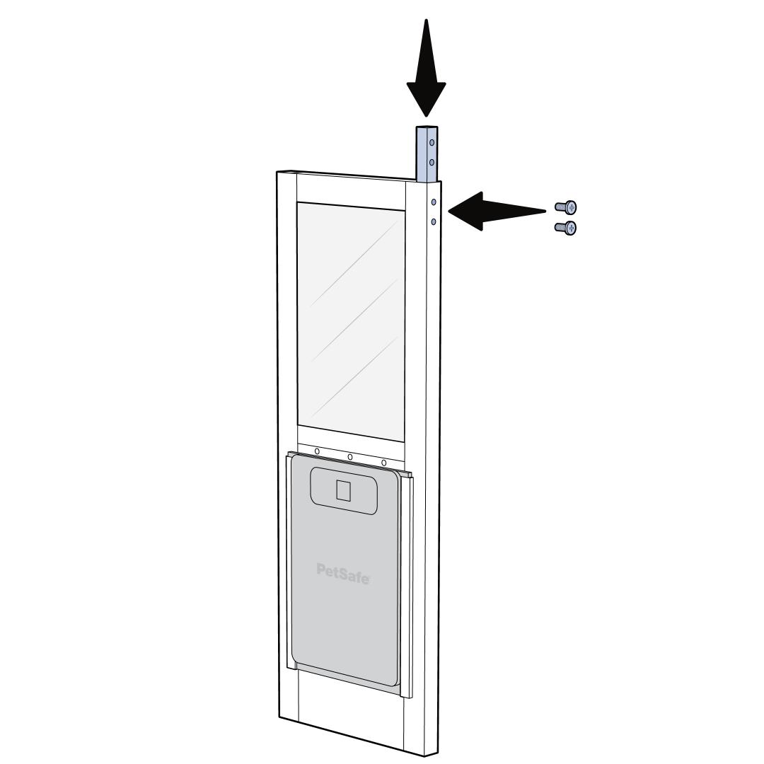 Install Connecting Bars To Bottom Frame