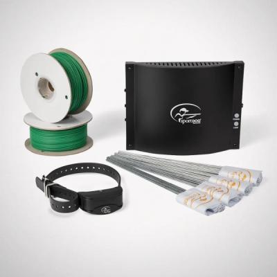 Underground wired fence system