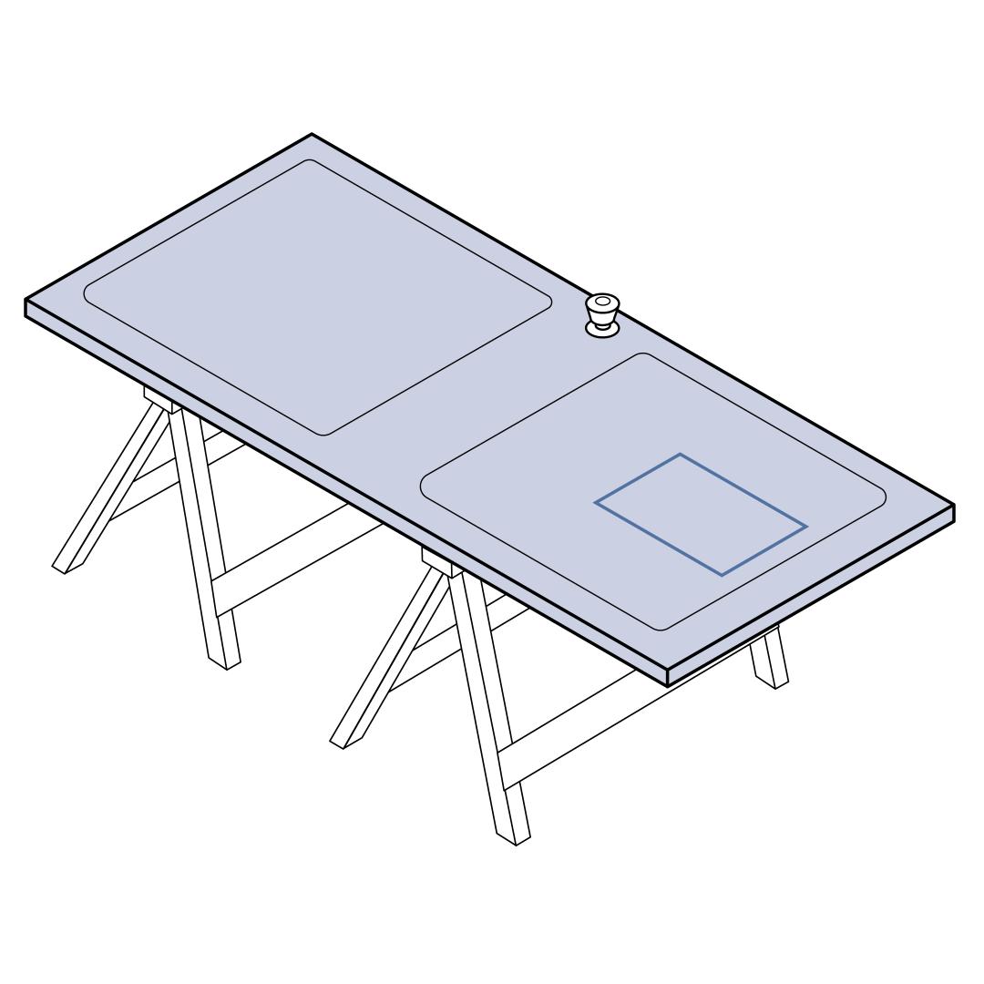 Remove door for cutting