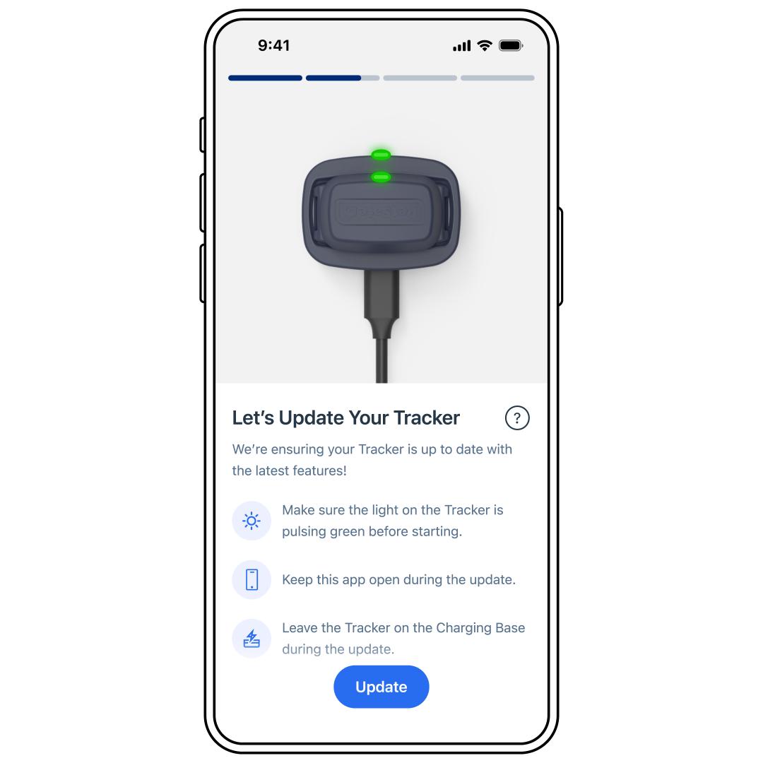Tracker Update Available