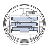 Install Three Triple A Batteries